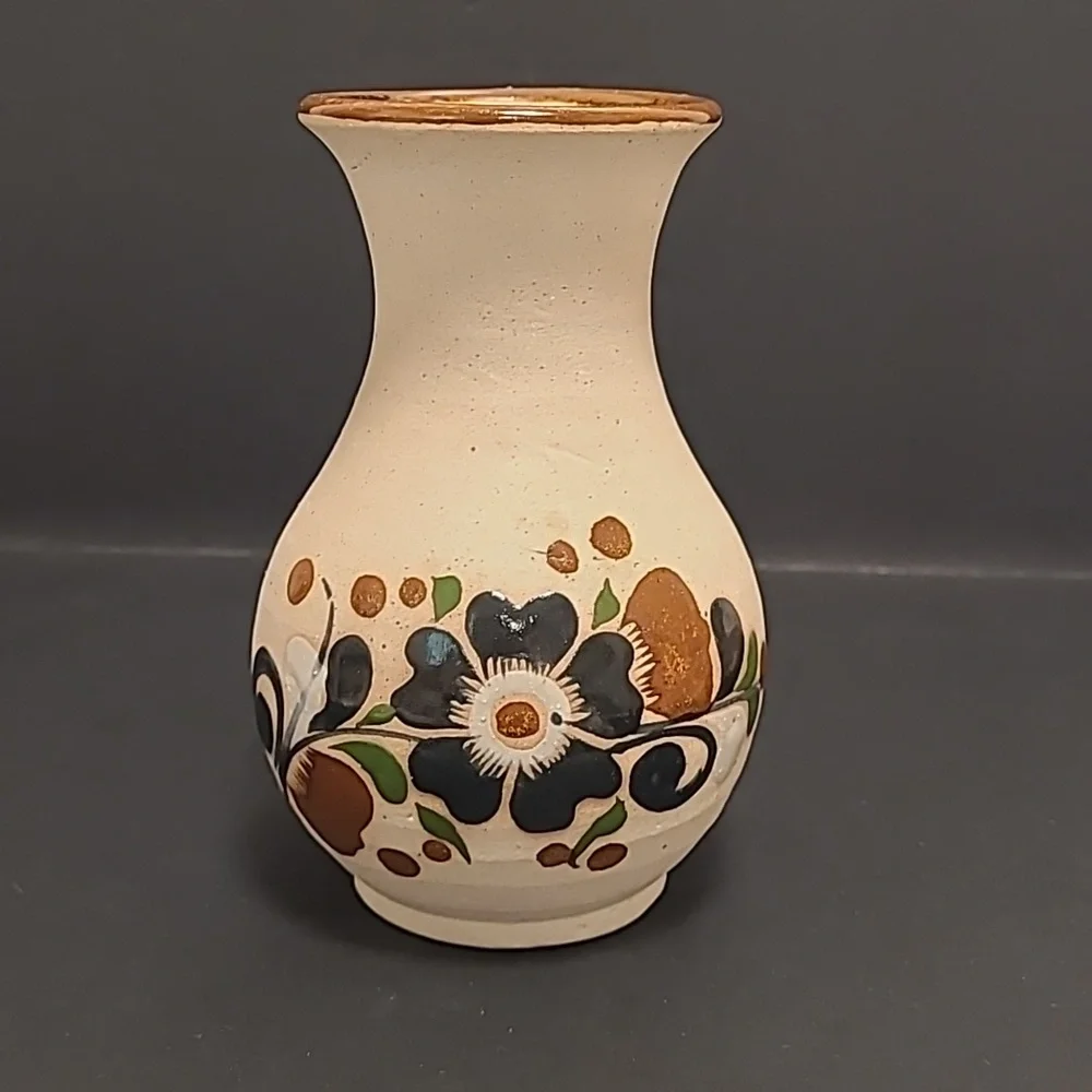 Vintage Mexican Pottery Vase